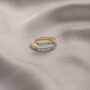 Amira Gold Golden Coiled 18 Kt Gold & Diamond Ring