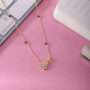 Amira Gold Love Knot 18 Kt Gold and Diamond Mangalsutra