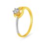Amira Gold Classic 18 Karat Gold And Diamond Ring