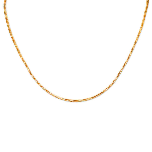 Amira Gold Fine Interlaced Gold Chain