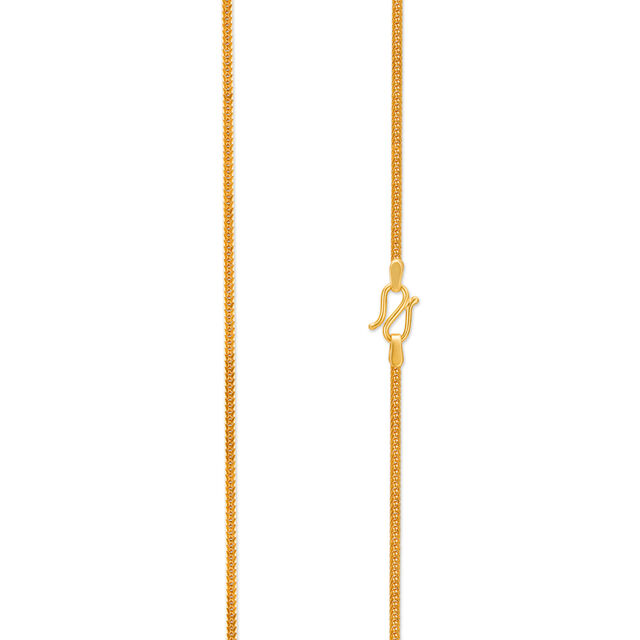 Amira Gold Fine Interlaced Gold Chain - Image 1