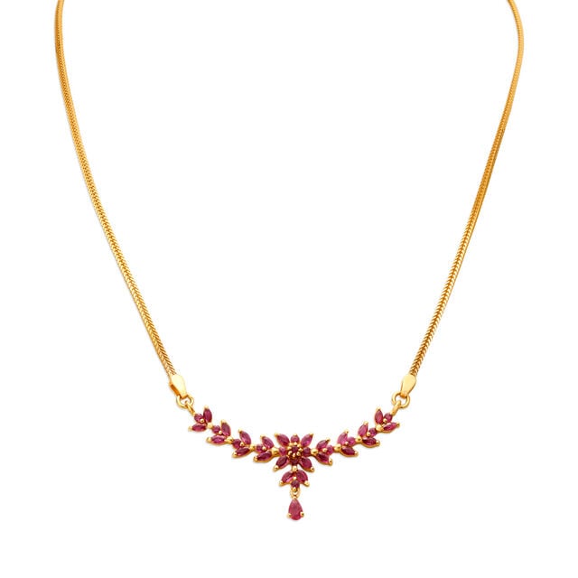 Amira Gold Suvana Ruby Neckwear