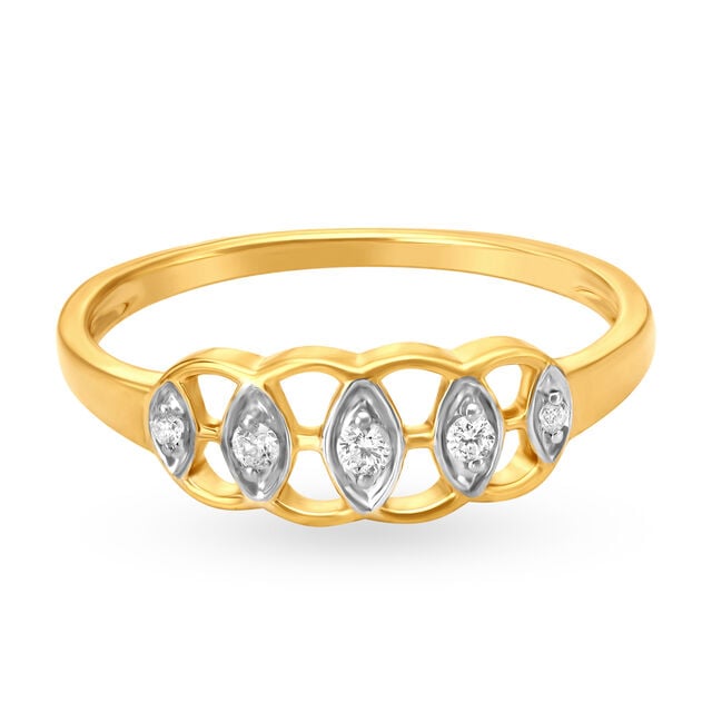 Amira Gold Finger Ring
