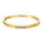 Amira Gold Simple Elegant Diamond Bangle