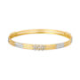 Amira Gold Shimmering Classy Diamond Bangle