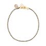 Amira Gold Kavita Mangalsutra Bracelet studded with Diamonds