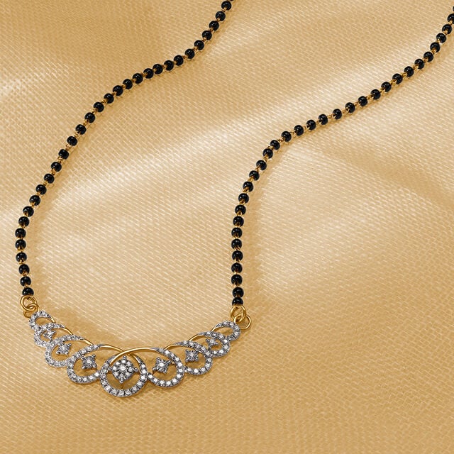 Amira Gold Continuous Loop Mangalsutra