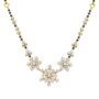 Amira Gold Marvellous Floral Diamond Mangalsutra