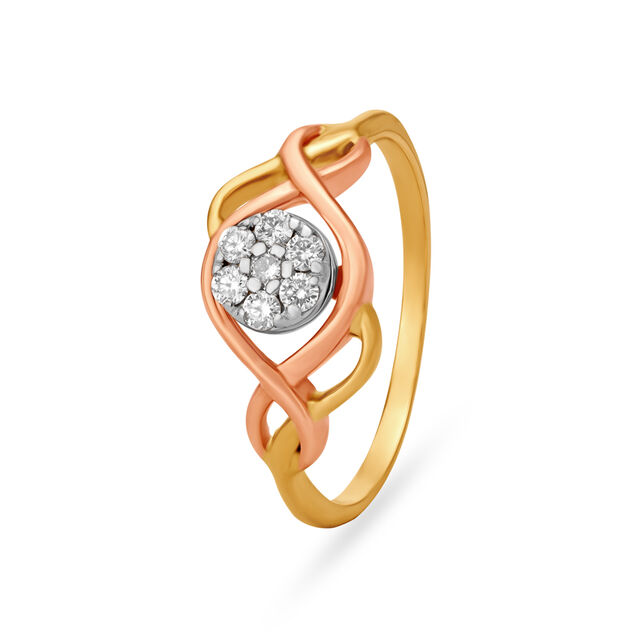 Amira Gold Bewitching Diamond Ring