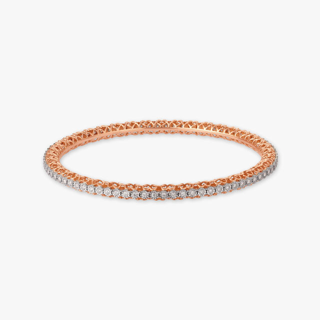 Amira Gold Eternal Radiance Diamond Bangle