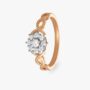 Amira Gold Lovely Tiara Diamond Ring