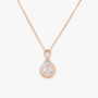 Amira Gold Mystique Diamond Pendant with Chain