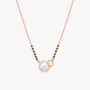 Amira Gold Interconnected Brilliance Diamond Mangalsutra