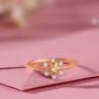 Amira Gold Peppered Dazzle Diamond Ring
