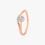 Amira Gold Enchanting Diamond Finger Ring
