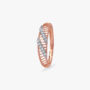 Amira Gold Eternity Lace Diamond Ring
