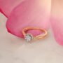 Amira Gold Flower Cluster Diamond Ring