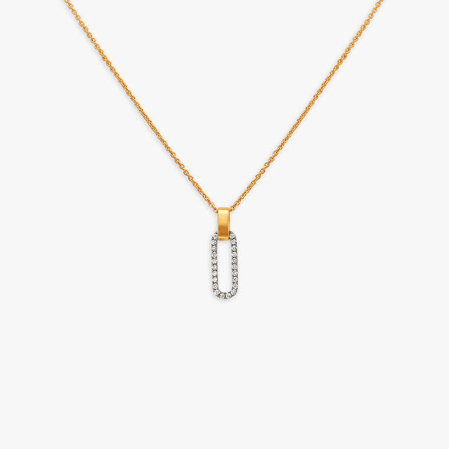Amira Gold Bonds Of Life Diamond Pendant with Chain