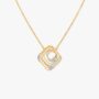 Amira Gold Rhythmic Flow Diamond Necklace