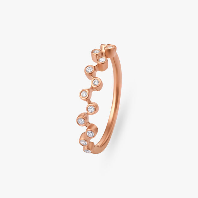 Amira Gold Subtle Sparkle Diamond Ring