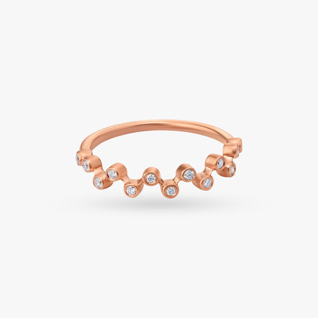 Amira Gold Subtle Sparkle Diamond Ring