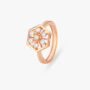 Amira Gold Glam Geometric Diamond Ring