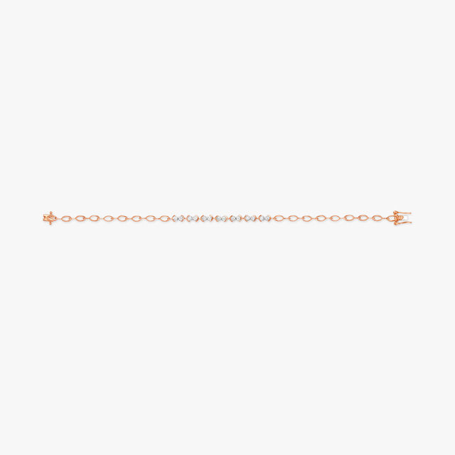 Amira Gold Easy Glamour Tennis Bracelet
