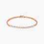Amira Gold Brilliant Linear Diamond Bracelet