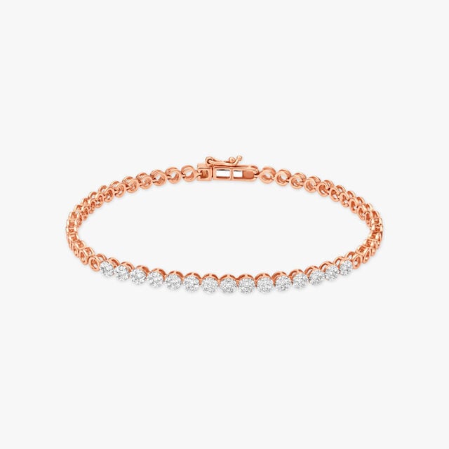 Amira Gold Brilliant Linear Diamond Bracelet
