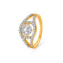 Amira Gold Classic Multi Stone Diamond Finger Ring