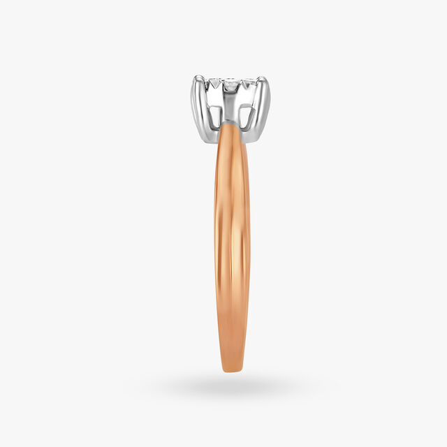 Amira Gold Clustered Diamond Finger Ring - Image 2
