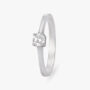 Amira Gold Sleek Style Diamond Ring
