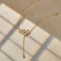 Amira Gold Interlinked Geometric Diamond Necklace