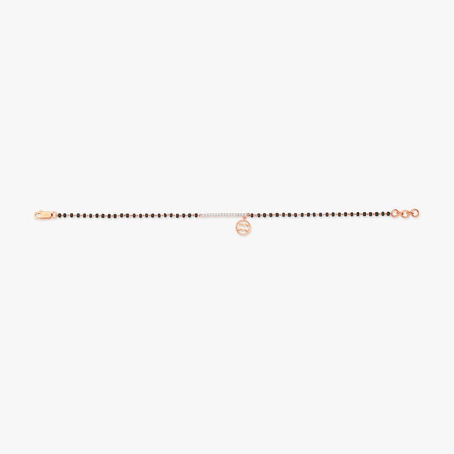 Amira Gold Aquarius Mangalsutra Diamond Bracelet