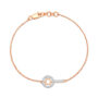 Amira Gold Petite Libra Diamond Bracelet