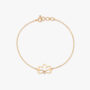 Amira Gold Blossom Infinity Gold Bracelet