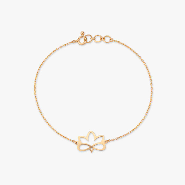 Amira Gold Blossom Infinity Gold Bracelet