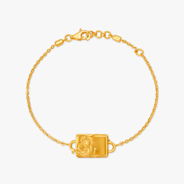 Amira Gold Creative Pisces Bracelet
