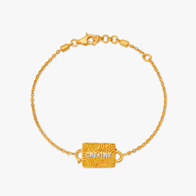 Amira Gold Creative Pisces Bracelet