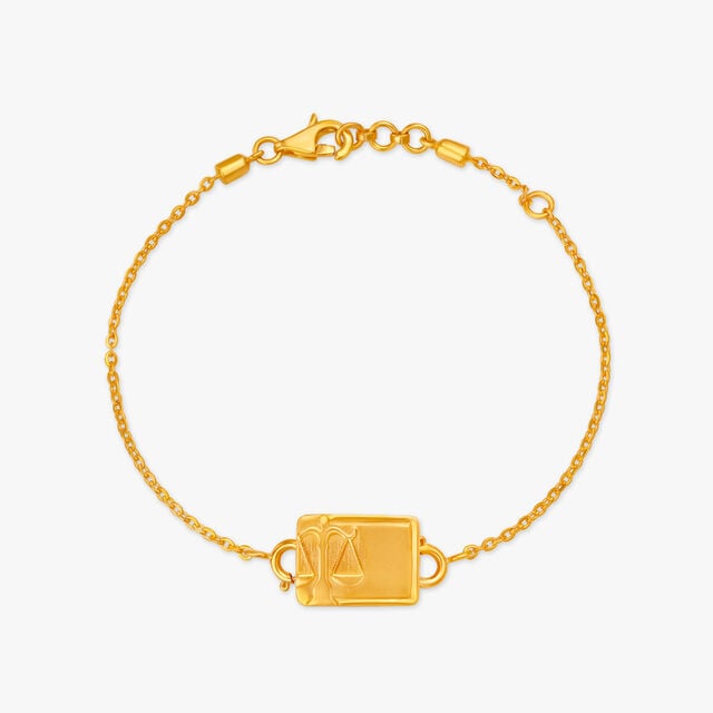 Amira Gold Harmony Libra Bracelet