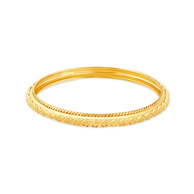Amira Gold Charming Gold Bangle - Image 1