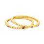 Amira Gold Ornate Traditional Gold Bangle