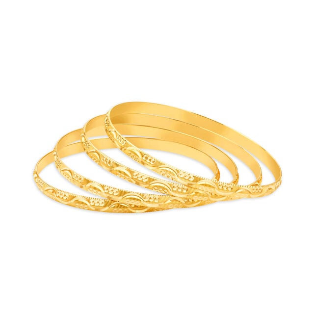 Amira Gold Stunning Gold Bangle