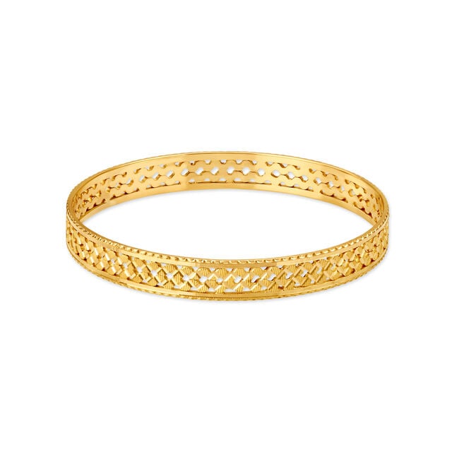 Amira Gold Contemporary Bangle