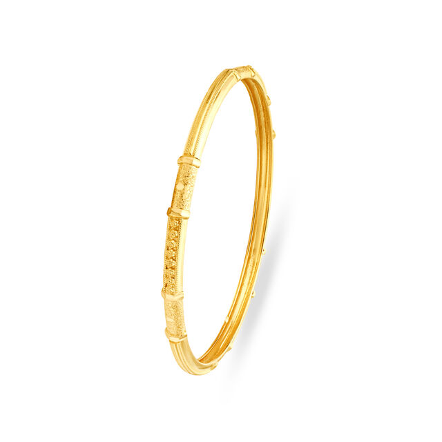 Amira Gold Tanishq Gold Bangle - Set of 2 Bangles - Image 1
