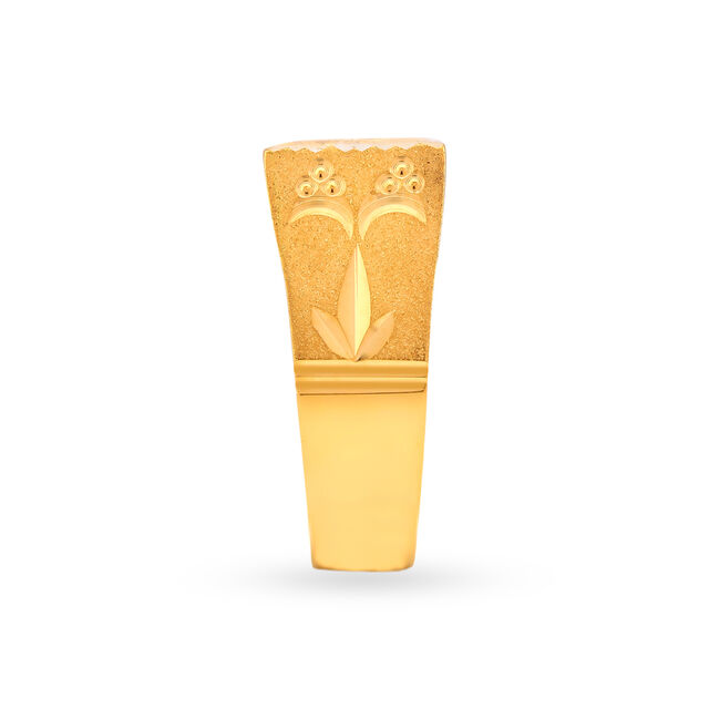 Amira Gold Radiant Sunray Gold Ring - Image 2