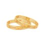 Amira Gold Charming Yellow Gold Bowtie Bangles