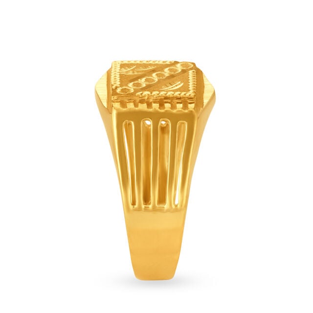 Amira Gold Stunning Gold Ring for Men - Image 2