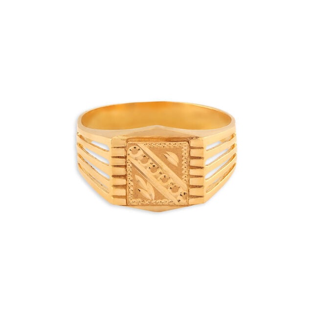 Amira Gold Stunning Gold Ring for Men - Image 3
