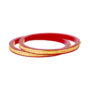 Amira Gold Slender Gold Pola Bangle Set for the Bengali Bride
